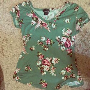 Rue 21 flower shirt